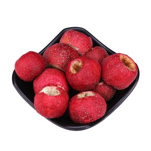 Freeze-Dried Hawthorn Balls (Crataegus pinnatifida) — Hollow Shan Zha Fruit for Tea & Snacking