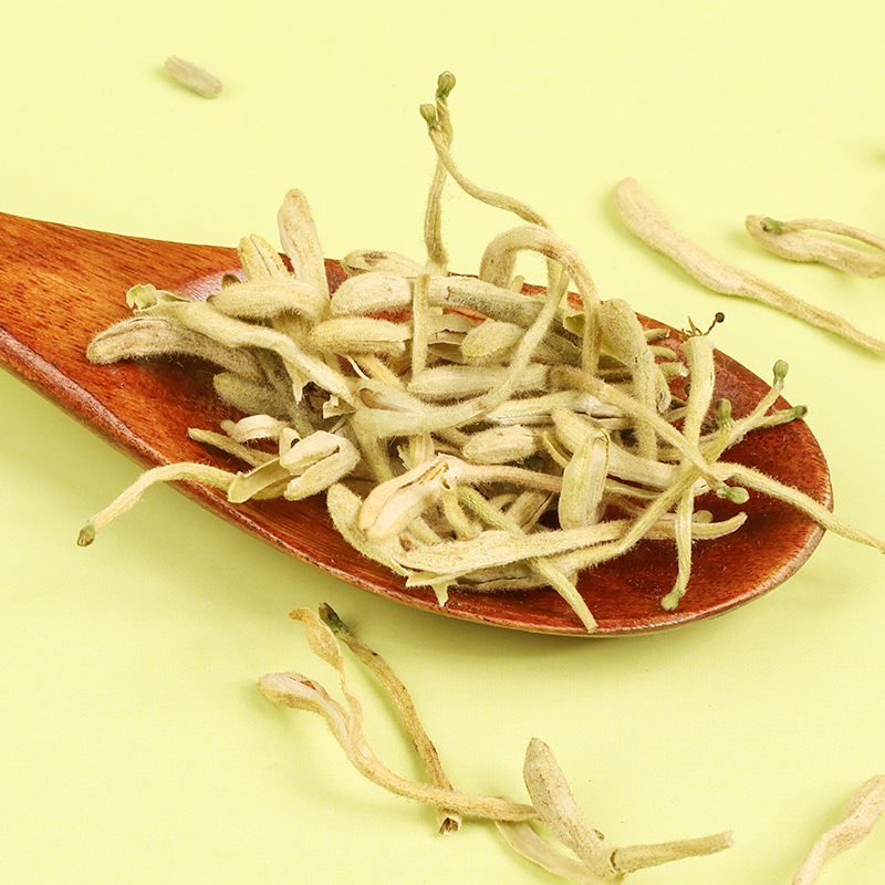 Dried Honeysuckle Flower Tea Jin Yin Hua 500g Bag Traditional Chinese Herbal Tea for Daily Brewing - Image 3