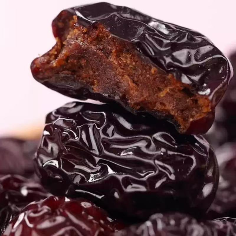 Three-Steam Three-Sun Dried Red Dates (Ziziphus jujuba) — Ruoqiang Jujube 500g - Image 4