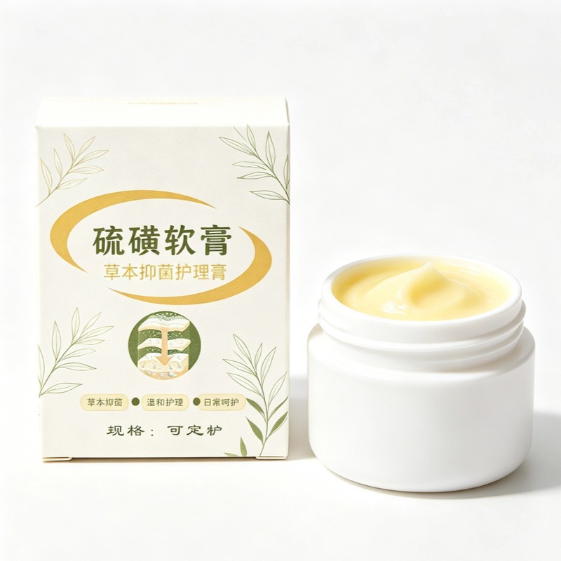 Sulfur Ointment Liu Huang Ruan Gao Traditional Topical Herbal Cream for Skin Comfort External Use Customizable - Image 5