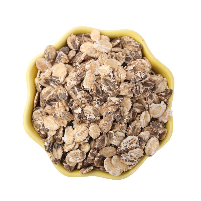 Cooked Black Rye Flakes Hei Mai Pian Ready-to-Eat Breakfast Cereal 500g Low Temperature Baked - Image 5