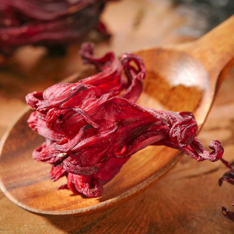 Roselle Hibiscus Tea Luo Shen Hua Dried Flowers 50g Jar Yunnan Herbal Infusion - Image 4