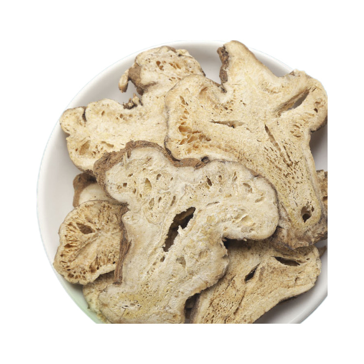 Bai Zhu Atractylodes Macrocephala Slices 500g Wheat Bran Stir Fried Dried White Atractylodes Rhizome for Decoction and Soup - Image 5