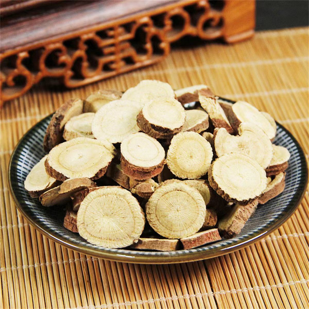 Dried Licorice Root Slices Gan Cao 500g Bulk Raw Herb from Gansu Naturally Sun Dried - Image 3
