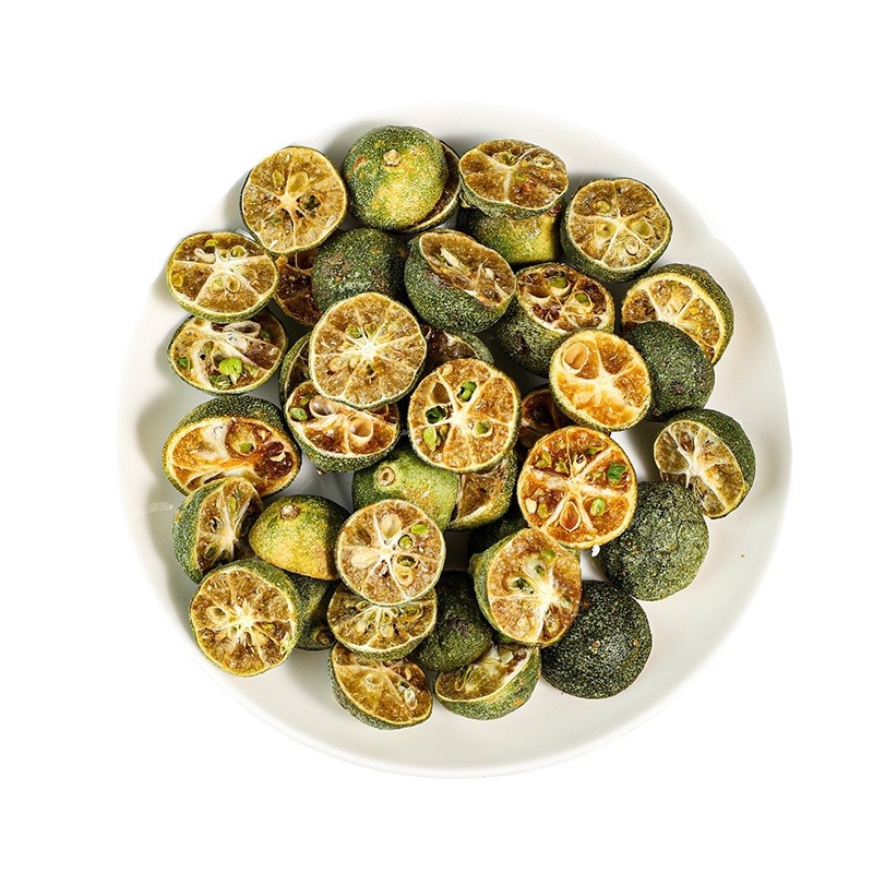 Freeze-Dried Green Kumquat (Citrus japonica) — Dried Small Citrus for Tea & Powder - Image 5