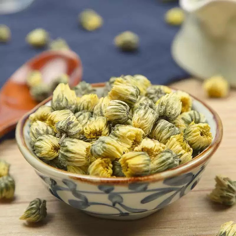 Tai Ju Chrysanthemum Buds 500g Dried Flos Chrysanthemi Herbal Flower Tea - Image 3