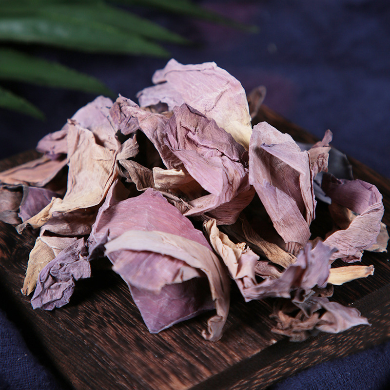 Lotus Leaf Flower Dried Herbal Tea He Ye Hua 15g Bottle Natural Sun Dried for Daily Infusion - Image 2