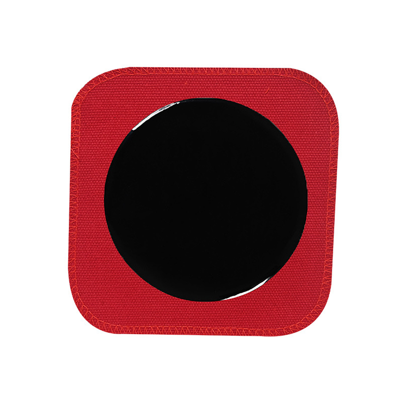 Traditional Handmade Black Herbal Plaster Patch for Neck Back and Knees 14x14cm Red Cloth Backing - Image 5
