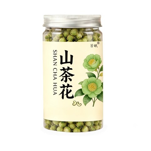 Dried Camellia Flower Tea Shan Cha Hua 50g Jar Natural Sun Dried Herbal Floral Tea for Home Brewing - Image 5