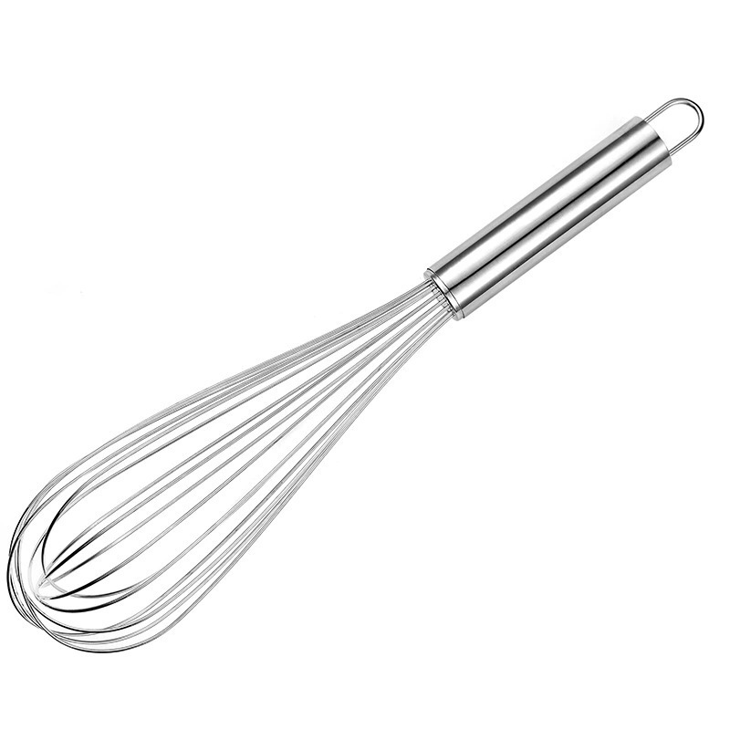 Stainless Steel Manual Whisk Hand Egg Beater Mixer for Baking Cream and Eggs Small 12 Inch - Image 5