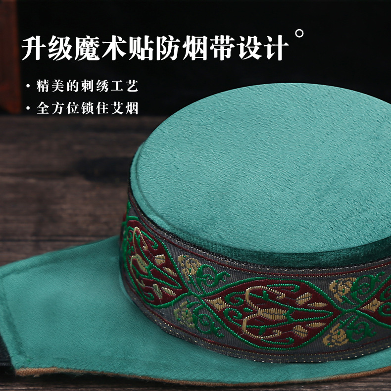 Smokeless Moxa Cloth Cover Portable Moxibustion Box Cotton Warming Device for Body Care - Image 2