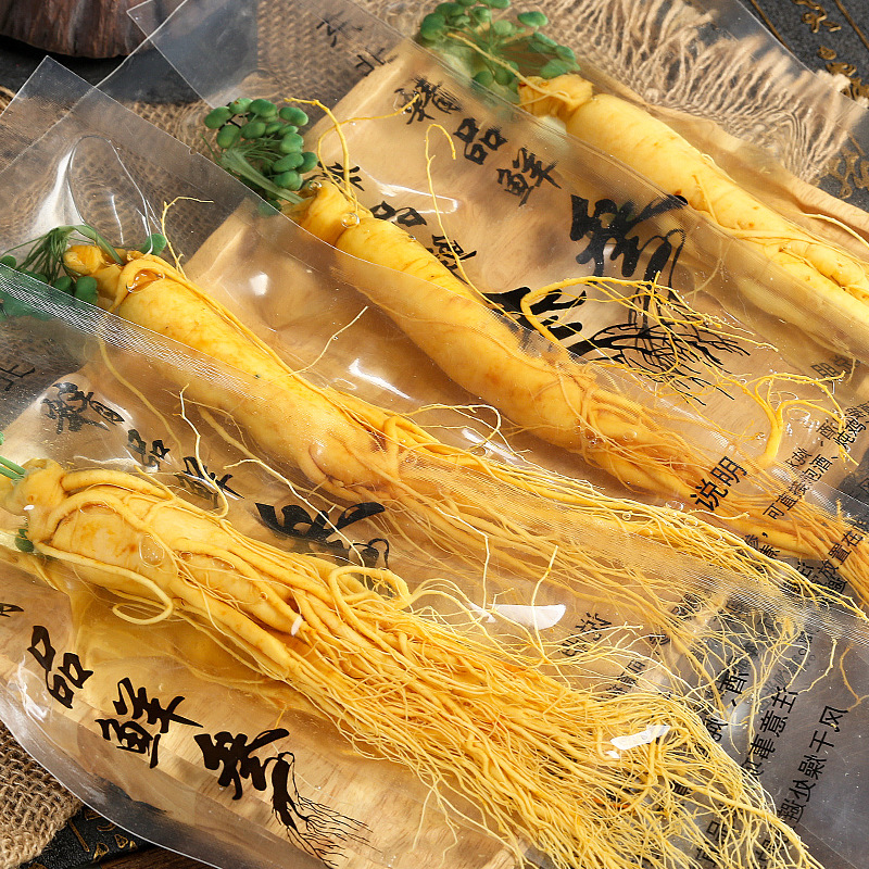 Fresh Ginseng Roots for Cooking and Herbal Soup 15g Pack of 10 Roots from Jilin - Image 2