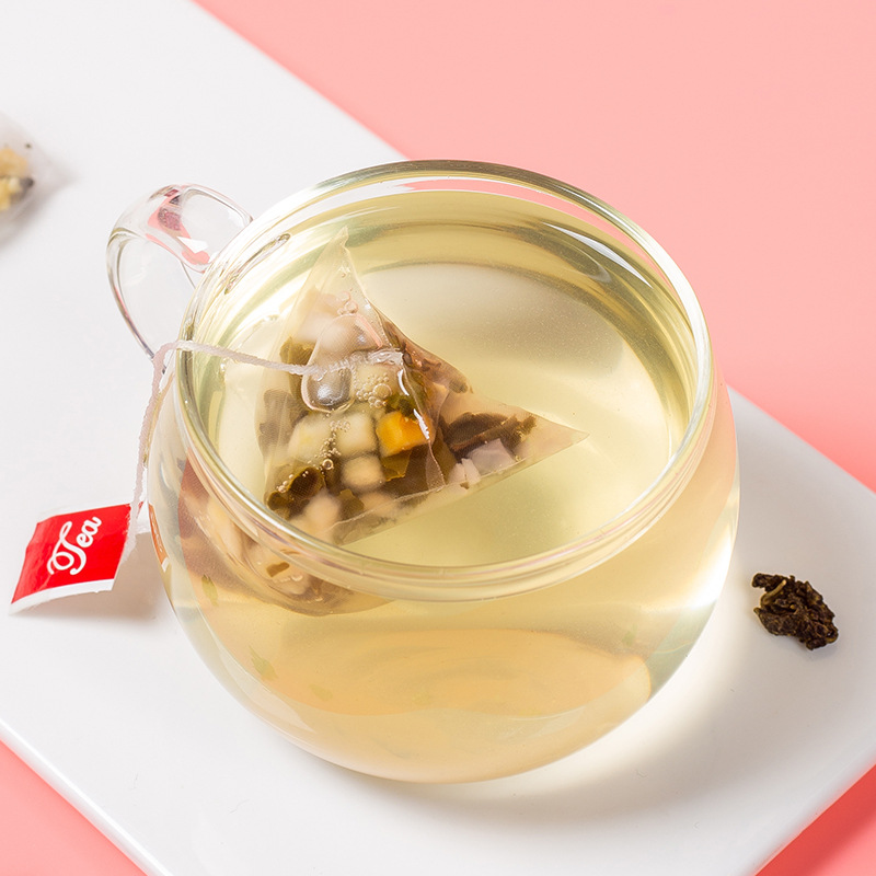 White Peach Oolong Tea Bags Cold Brew Fruit Tea Blend 150g Portable Bagged Herbal Tea - Image 4