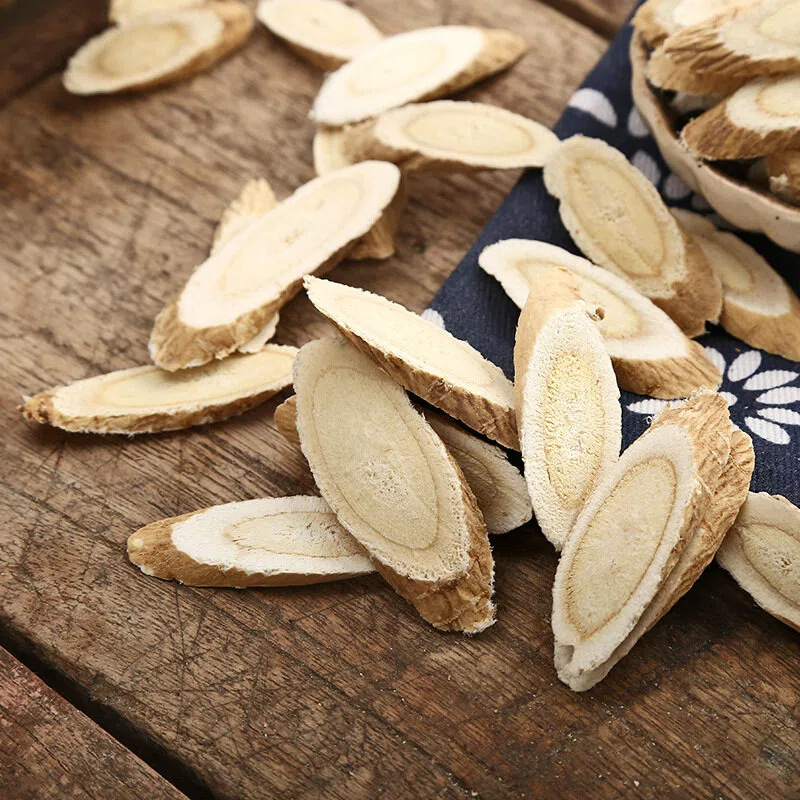 Astragalus Root Slices Huang Qi 甘肃岷县 Wild-Crafted Large Cut 0.6-0.8cm Diagonal Slices 100g Trial Pack Sun-Dried No Sulfur for Tea and Soup - Image 4