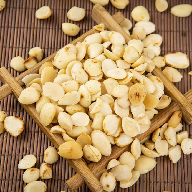 Stir-Fried Apricot Kernel Xing Ren 100g Pack Skinless Roasted Kernels for Tea Soup and Culinary Use - Image 4