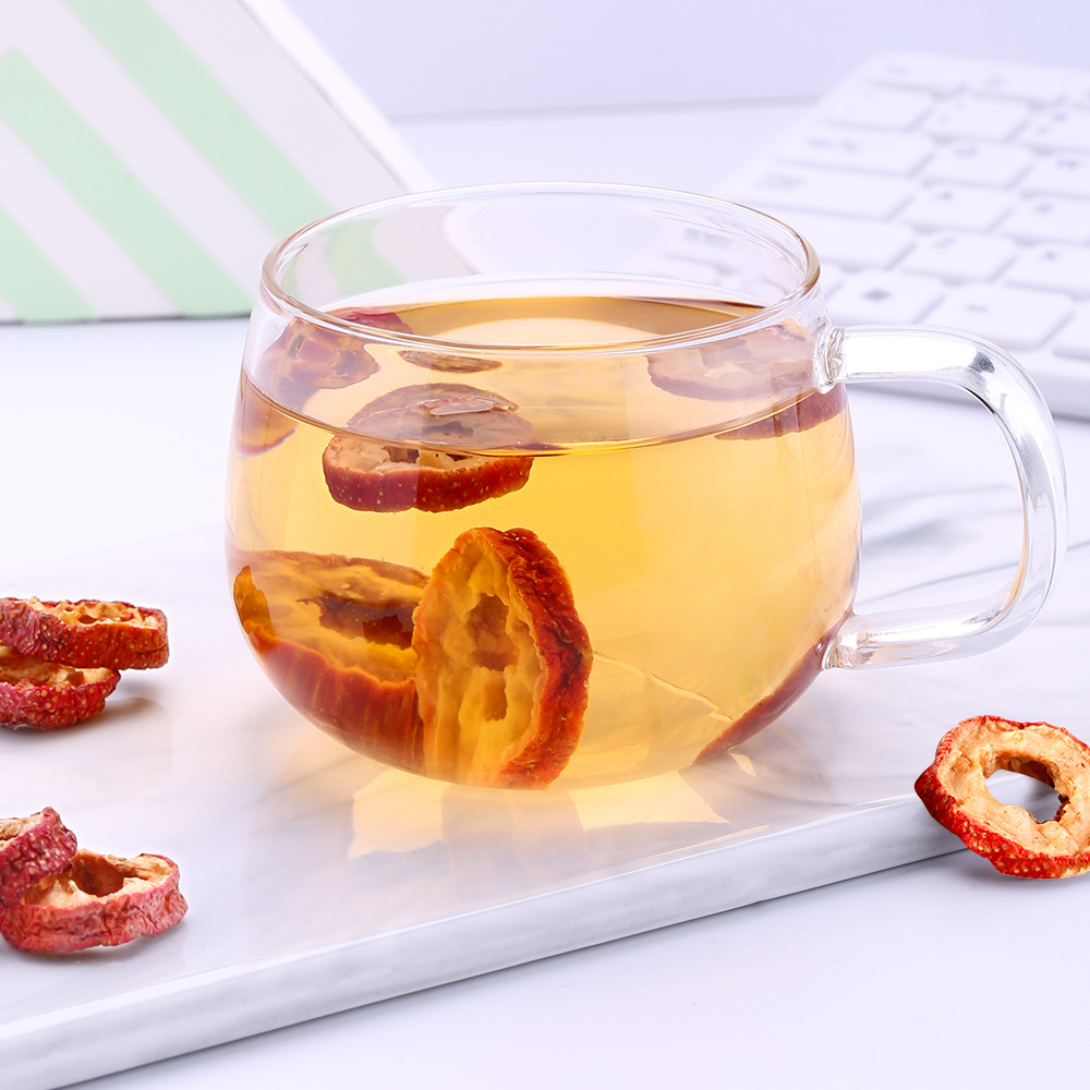 Dried Hawthorn Berry Slices Seedless 150g Jar for Tea and Snacking - Image 2