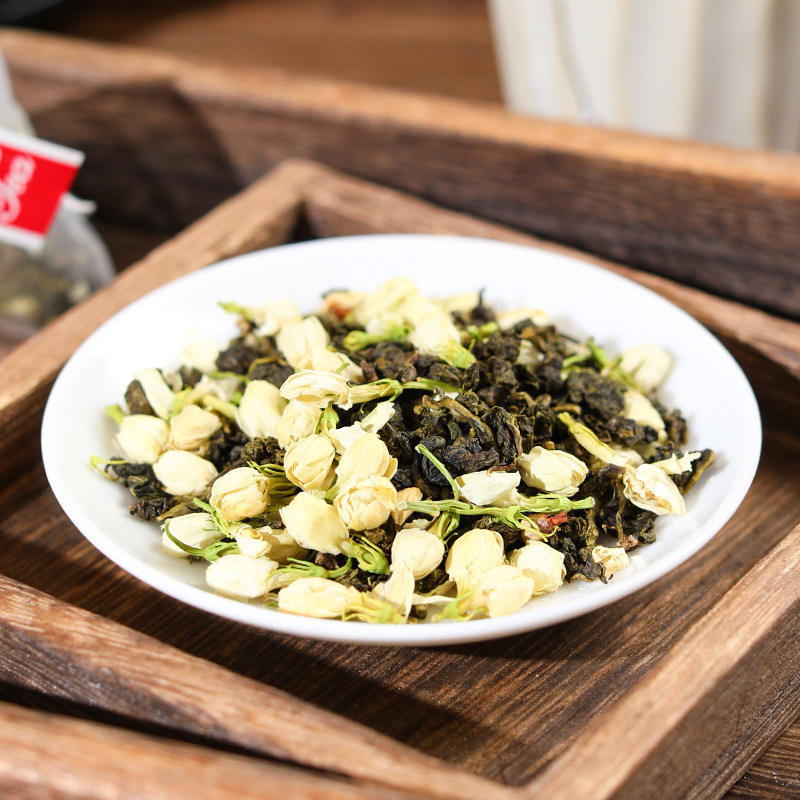 Triangle Tea Bag Blend Oolong Lemon Roselle Jasmine Poria Coix Herbal Tea 90g 30 Bags - Image 3