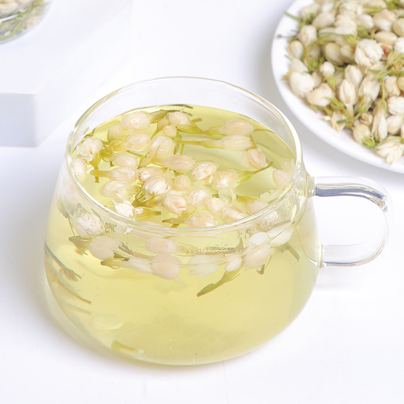 Premium Jasmine Flower Tea Mo Li Hua 茉莉花 Loose Herbal Tea 30g Canister Sugar Free - Image 7
