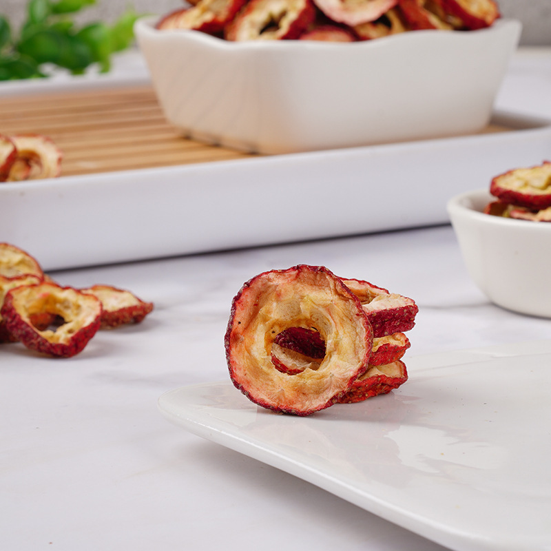 Hawthorn Slices (Crataegus pinnatifida) — Dried Hawthorn Fruit Rings for Tea, 80g Jar - Image 4