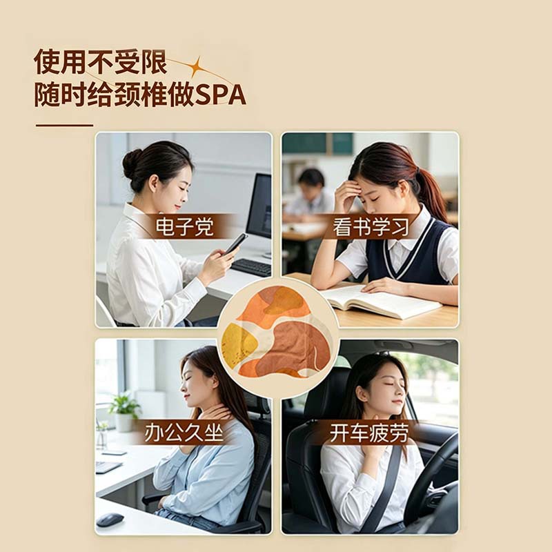 Guizhi Fangfeng Neck Shoulder Warming Herbal Heat Patch with Mugwort 5 Patches Per Box - Image 2