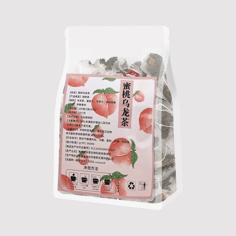 Apple Peach Oolong Cold Brew Fruit Tea Bags 50 Pack 3g Each Fruity Loose Leaf Style Infusion - Image 5