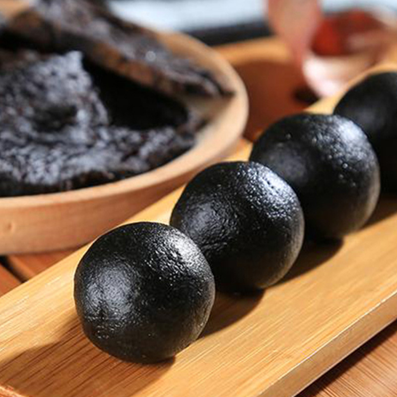 Yuanqi Huangjing Wan Honey Pills with Black Goji Mulberry Black Rice Black Bean 108g - Image 2