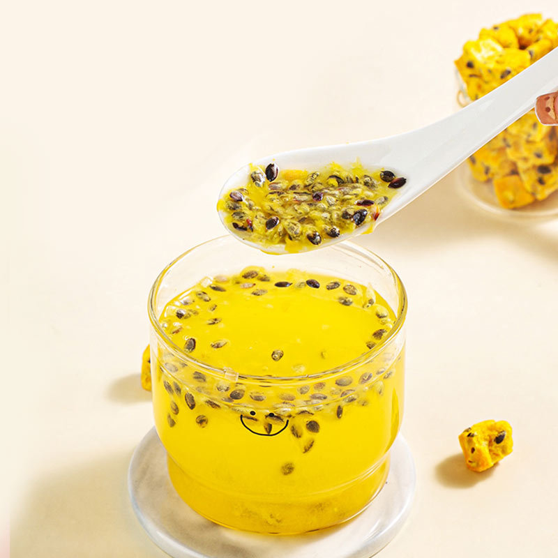 Freeze-Dried Passion Fruit Tea 500g Sugar-Free Cold Brew Herbal Fruit Tea for Wellness Drinks - Image 3
