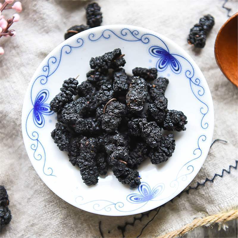 Dried Mulberry Fruit Sang Shen Zi 2500g Xinjiang Black Mulberries for Tea Snacks and Herbal Blends - Image 3