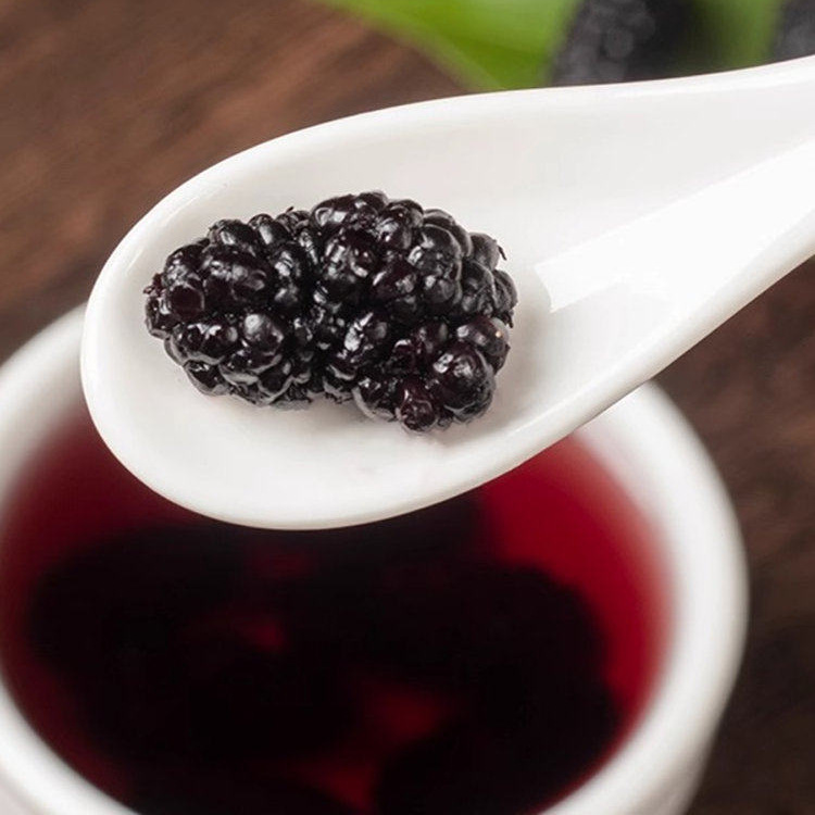 Dried Mulberry Fruit Sang Shen Zi 1500g Xinjiang Black Mulberries for Tea Wine and Snacking - Image 2