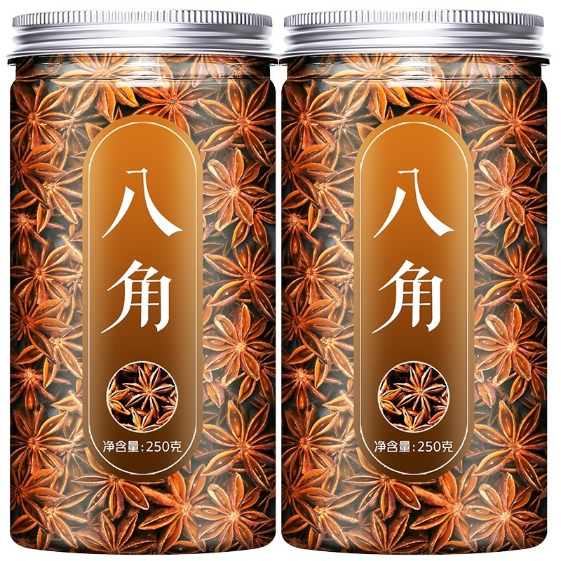 Star Anise Cinnamon Bay Leaf Sichuan Pepper Spice Set 500g Dried Culinary Herbs for Braising Stews and Marinades - Image 5
