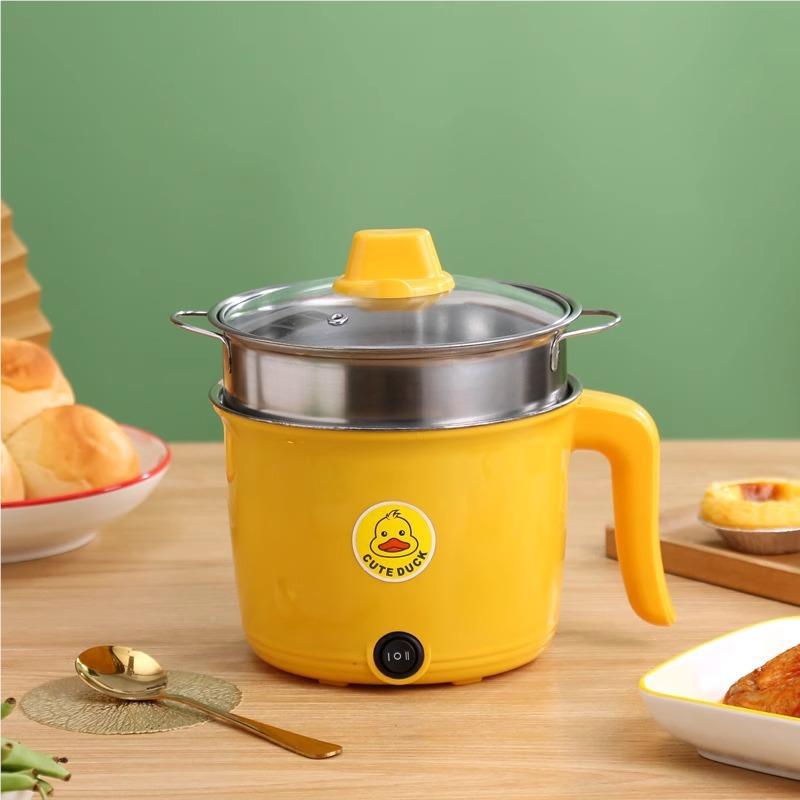 Multifunctional Mini Electric Cooker Steamer and Cooker All in One Non Stick Pot for Dorm Home Use - Image 3