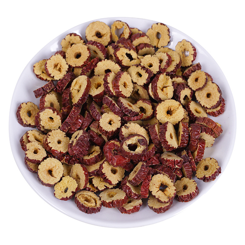 Red Jujube Slices (Ziziphus jujuba) — Dried Seedless Jujube Rings for Tea & Soup, 80g Jar - Image 5