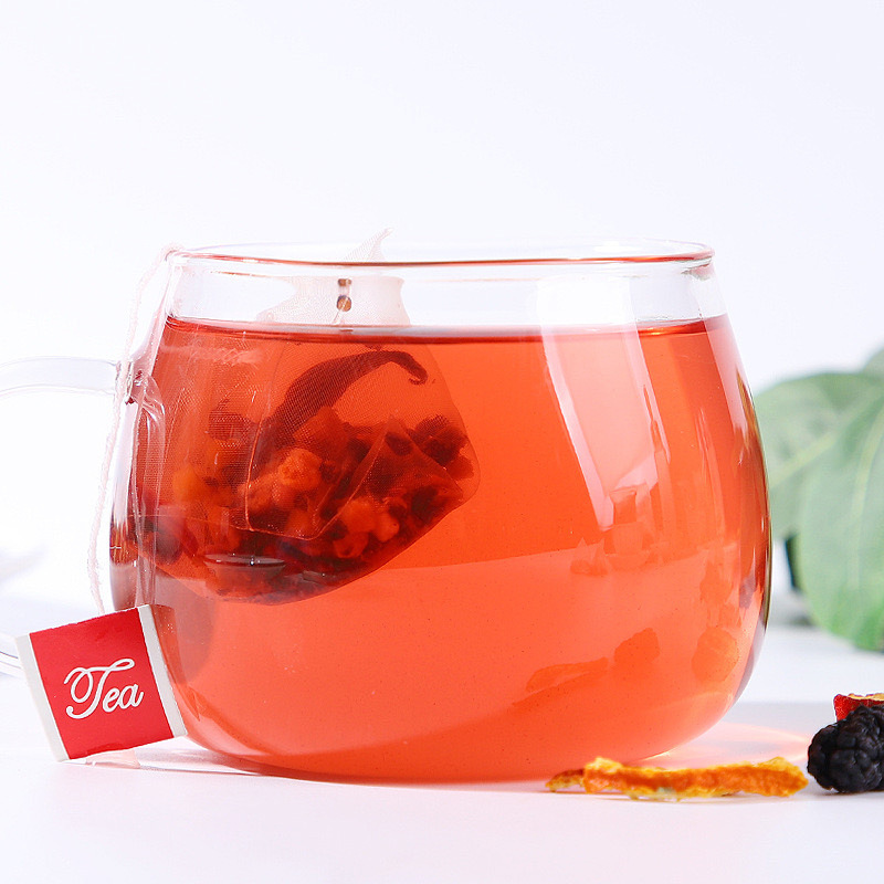 Old Beijing Suan Mei Tang Sour Plum Drink Tea Bags 15 Count Cold Brew Summer Herbal Tea - Image 2