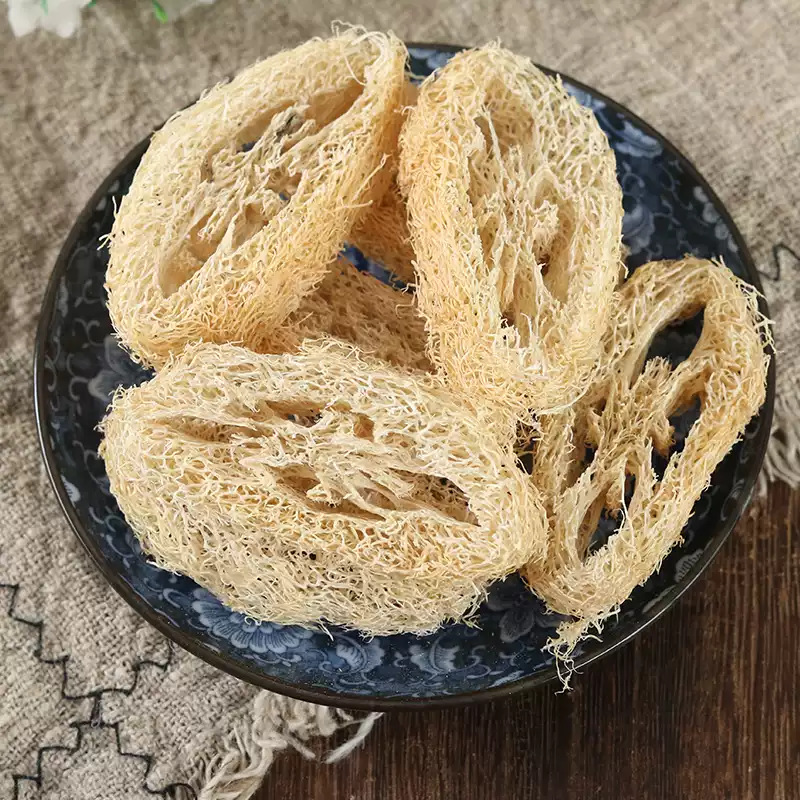 Loofah Sponge 丝瓜络 Si Gua Luo Dried Loofah Fiber 500g Natural Sun Dried Herbal Material - Image 2