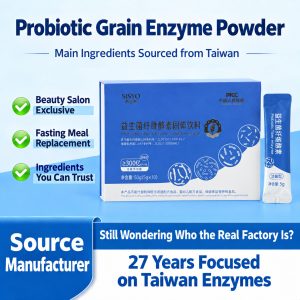 Probiotic Fiber Enzyme Powder — Fruit & Vegetable Ferment Drink Mix, 5 x 10g Sachets