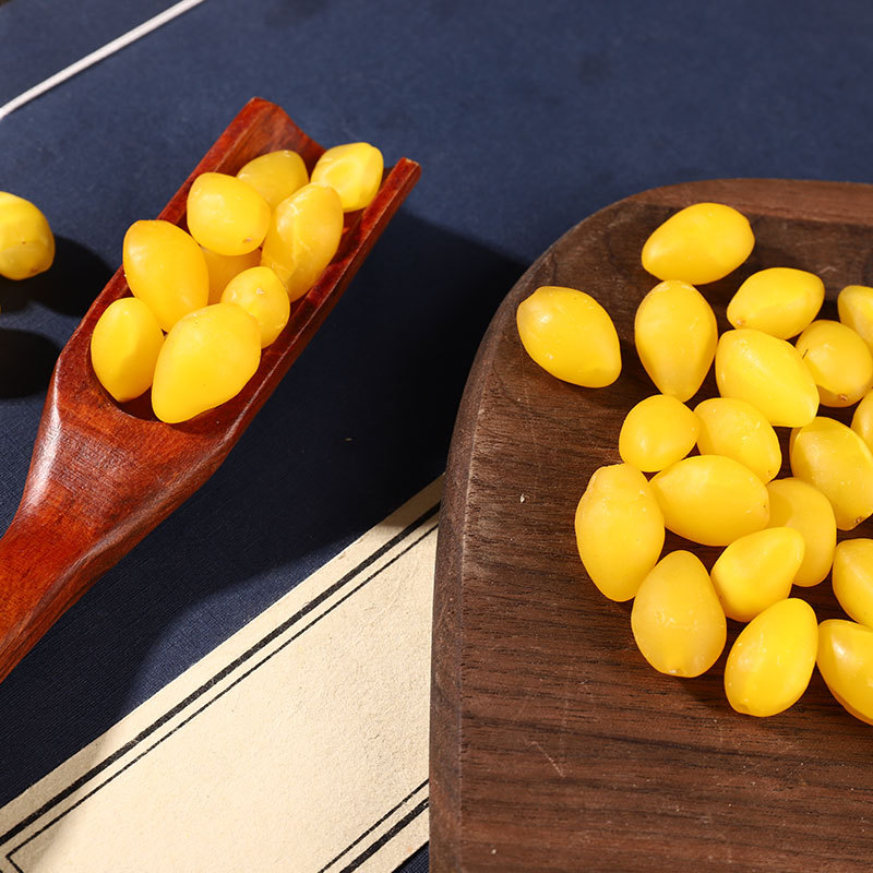 Dried Ginkgo Nut Kernels Bai Guo Ren Peeled Boiled Ginkgo biloba Seeds 500g Culinary and Herbal Use - Image 3