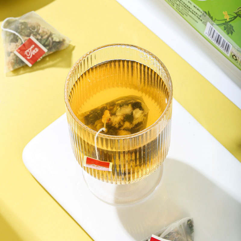 Mulberry Leaf & Double Melon Tea Bags (桑叶双瓜茶) — Cold-Brew Herbal Tea, 20 Pyramid Sachets - Image 2