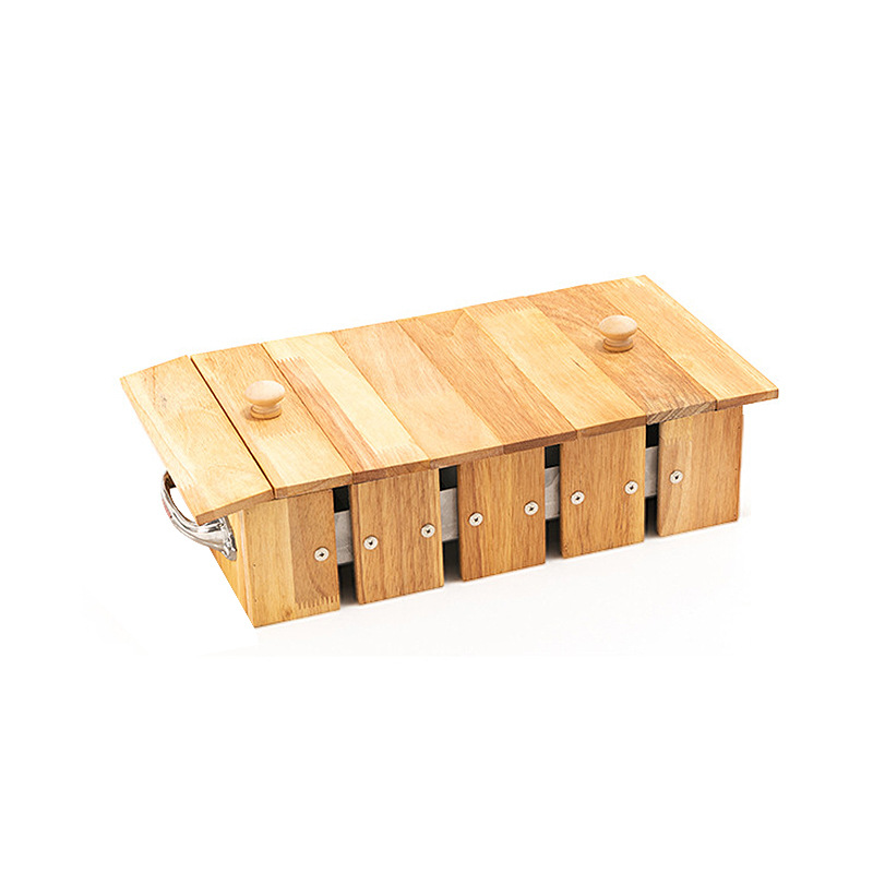 Longan Wood Dragon Bone Moxibustion Box Extended Large Back Warming Tool with Stone Ground Moxa Wool 1000g - Image 5