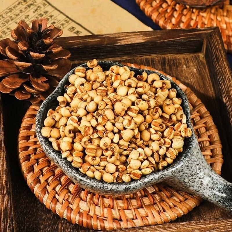Roasted Coix Seed Yi Yi Ren 500g Dried Job's Tears for Tea Soup and Congee - Image 2