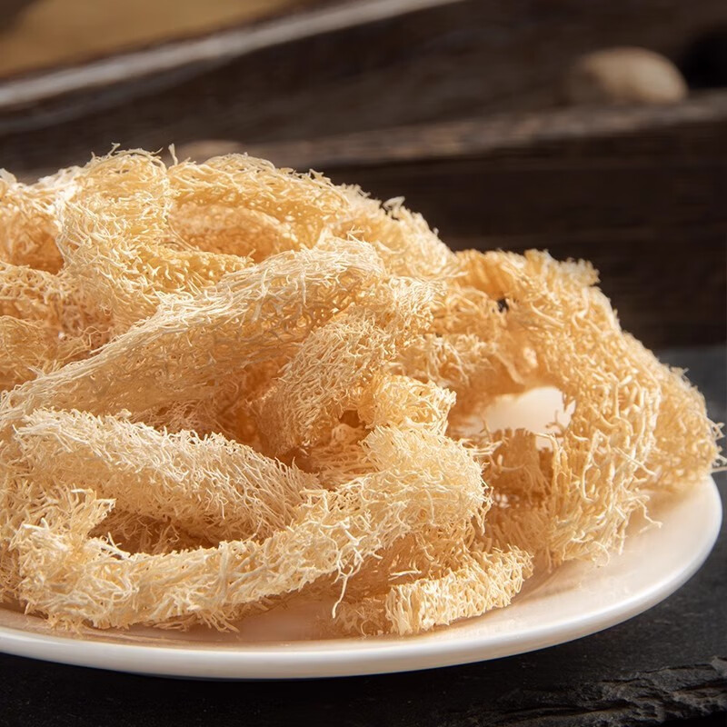 Dried Loofah Sponge 丝瓜络 Si Gua Luo 500g Farm-Dried Herbal Fiber for Tea and Decoction - Image 3