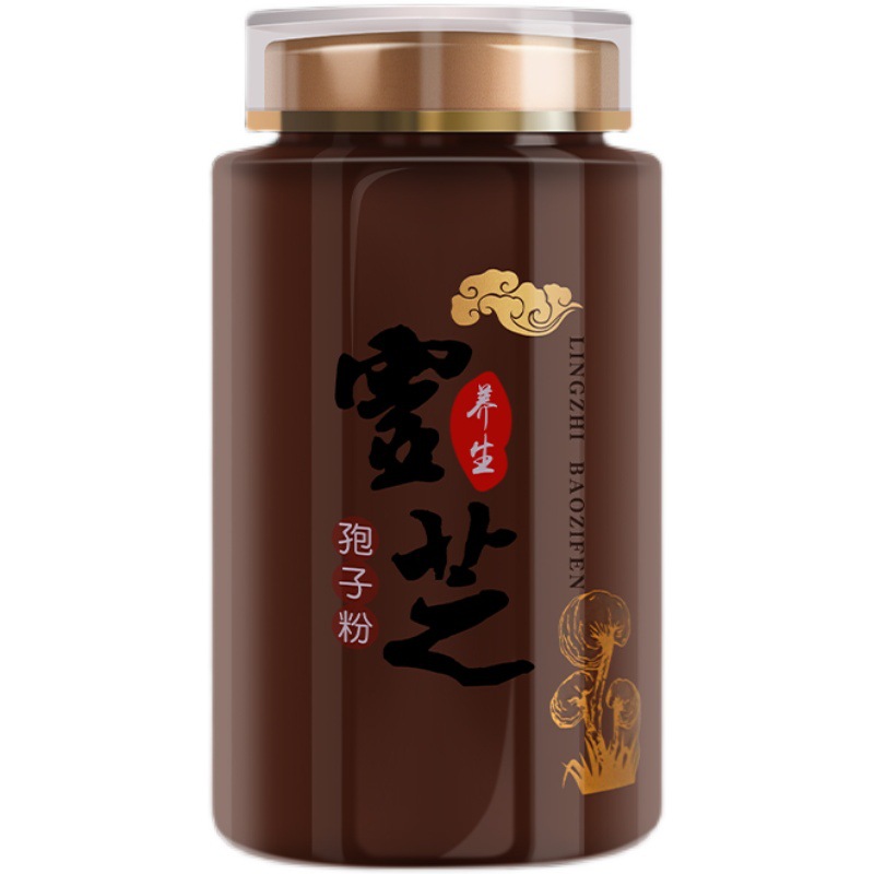 Reishi Mushroom Spore Powder 500g Bottle Ling Zhi Bao Zi Fen Cracked Wall Spores - Image 5