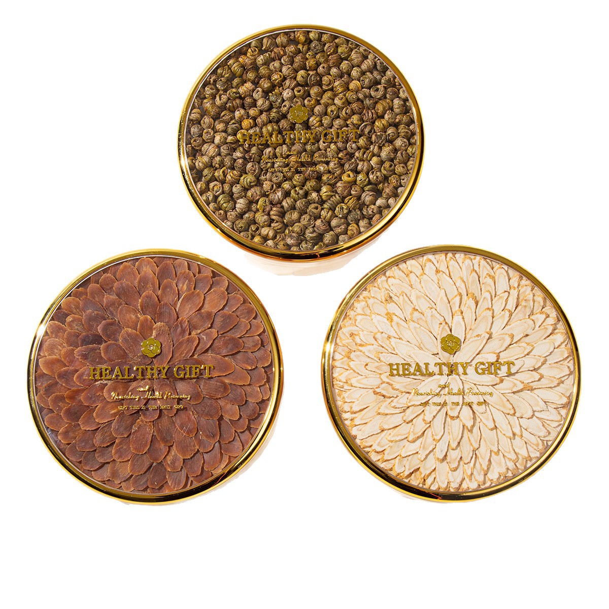 American Ginseng and Red Ginseng with Dendrobium Gift Box Large Round Slices 80g Herbal Tonic - Image 5