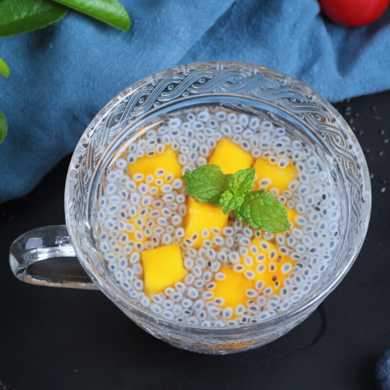 Basil Seeds Lan Xiang Zi 500g Bulk Dried Seeds for Fruit Tea Drinks and Desserts - Image 3