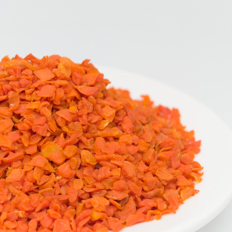 Dried Carrot Dices Hu Luo Bo 500g Dehydrated Vegetable Granules for Instant Noodle Packs and Cooking - Image 2