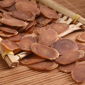 Red Ginseng Slices (Panax ginseng) — Unsweetened Korean-Style Sliced Root from Changbai Mountain