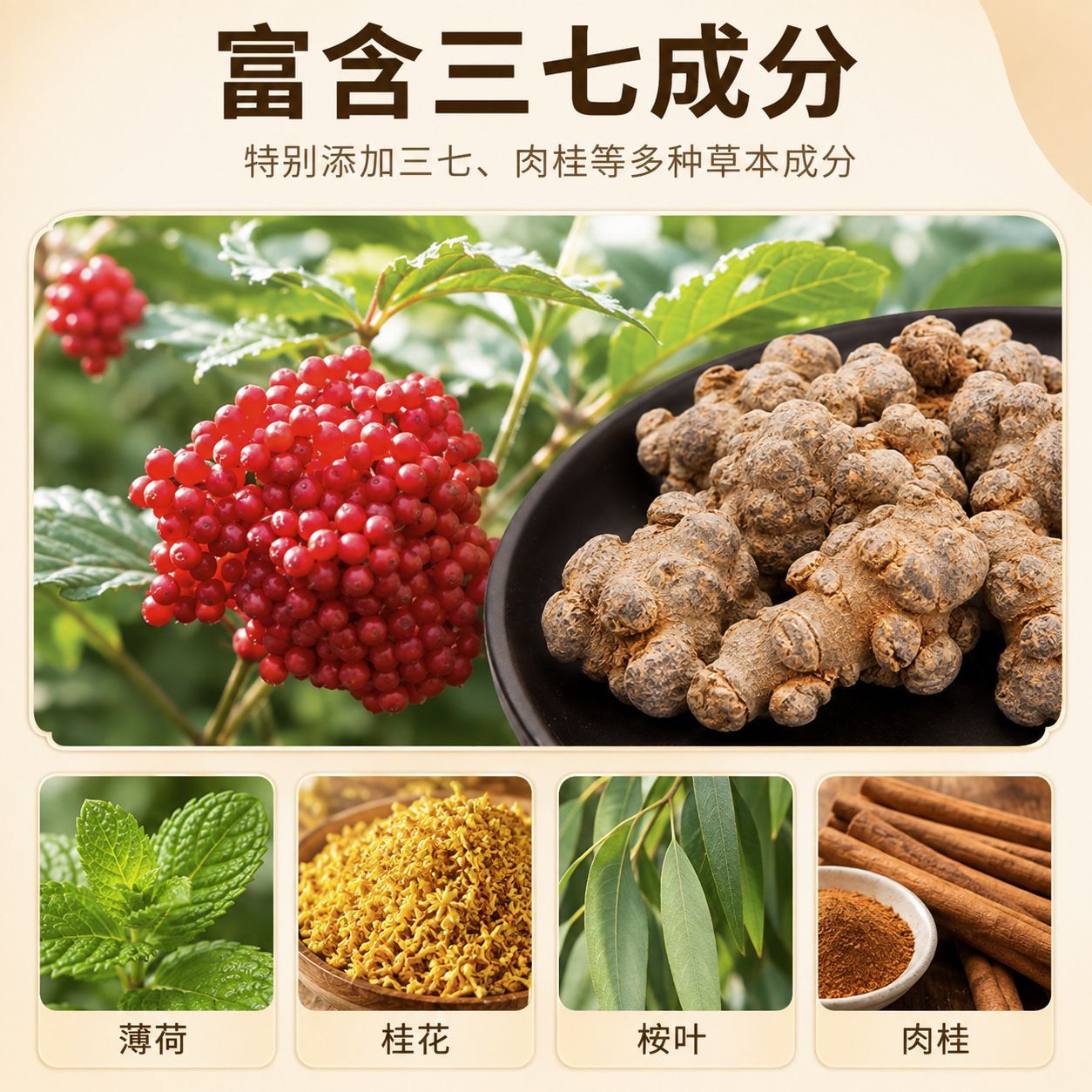 Sanqi Herbal Patch with Mugwort Extract 12 Patches Warming Moxibustion Topical Support for Neck Shoulder and Joints - Image 2