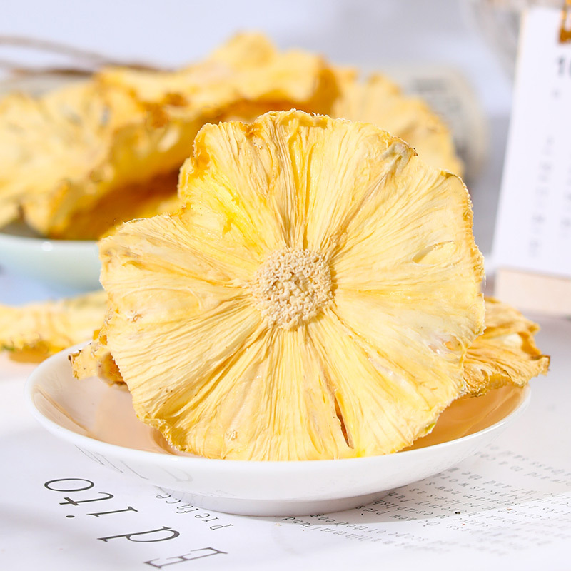 Dried Pineapple Slices (Ananas comosus) — Slow-Dried Fruit Tea & Snack, 500g - Image 2