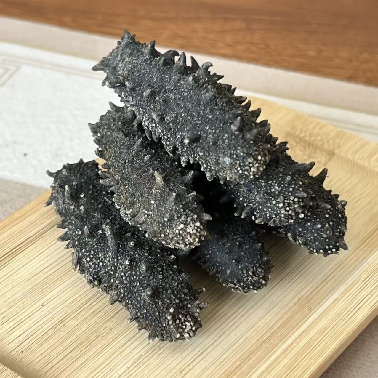 Dalian Lightly Dried Sea Cucumber Gift Box 50g Premium Liao Sea Cucumber Dried Seafood - Image 3