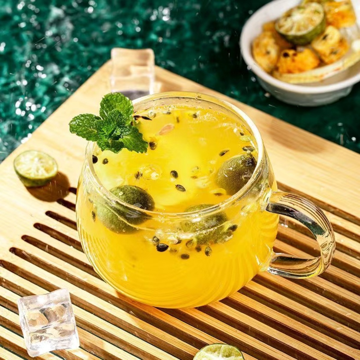 Passionfruit Lemon Concentrated Juice Drink 150ml Box of 10 Sticks Refreshing Fruit Beverage - Image 4