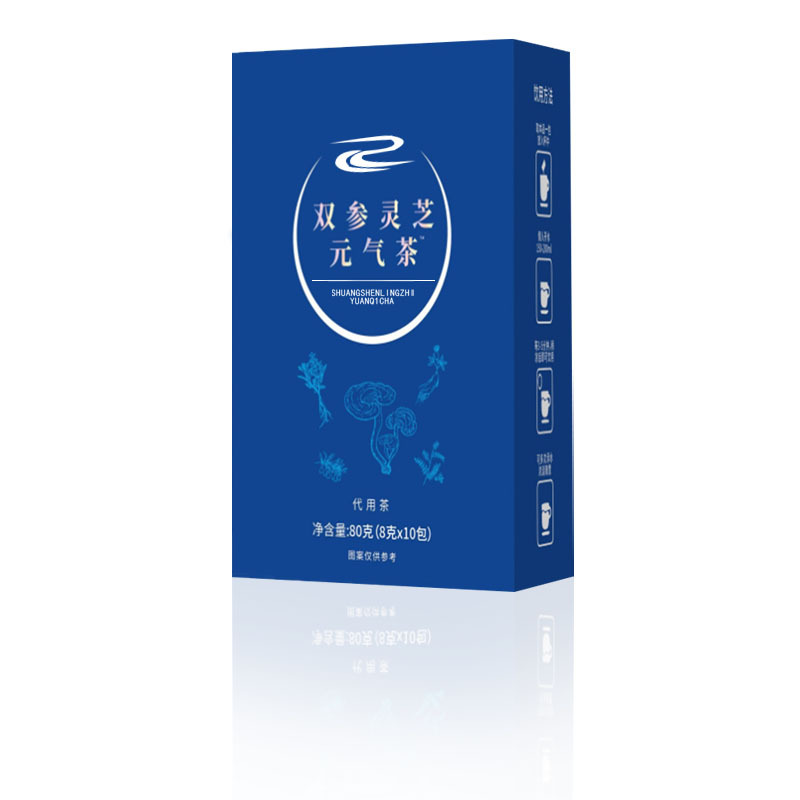 Shuang Shen Ling Zhi Vitality Tea 8g x 10 Bags American Ginseng Jujube Codonopsis Astragalus Goji Herbal Tea - Image 5